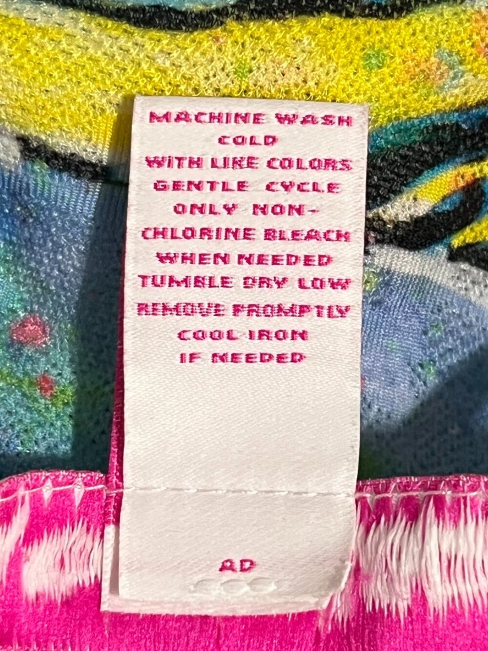 Leoma Lovegrove Tropical Fish Coverup Dress L Resort Beach AOP Vacation Island - Picture 7 of 7